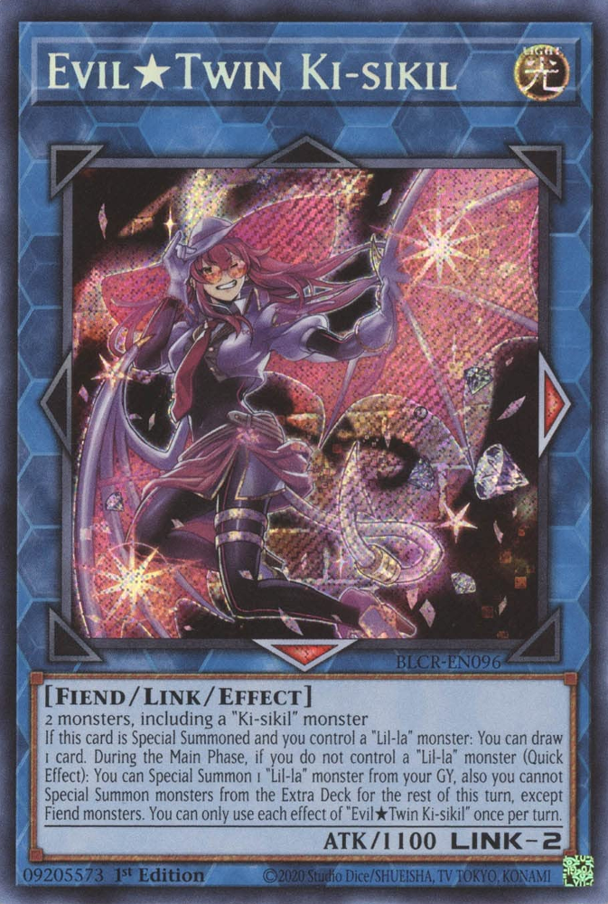 Evil Twin Ki-sikil [BLCR-EN096] Secret Rare | Pegasus Games WI