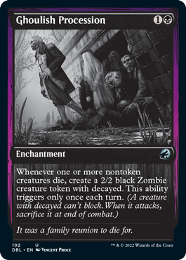 Ghoulish Procession [Innistrad: Double Feature] | Pegasus Games WI