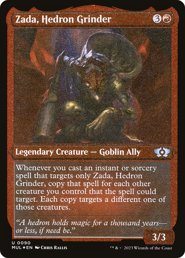 Zada, Hedron Grinder (Foil Etched) [Multiverse Legends] | Pegasus Games WI