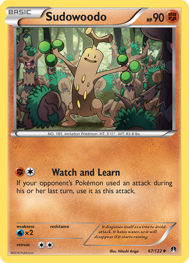 Sudowoodo (67/122) [XY: BREAKpoint] | Pegasus Games WI