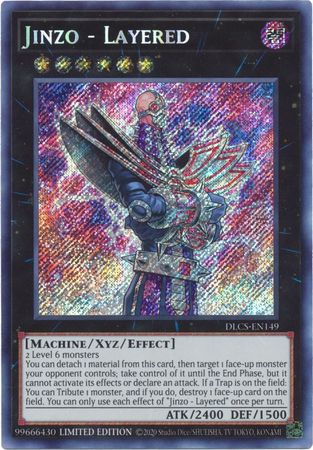 Jinzo - Layered [DLCS-EN149] Secret Rare | Pegasus Games WI