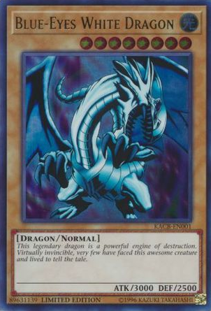 Blue-Eyes White Dragon [KACB-EN001] Ultra Rare | Pegasus Games WI