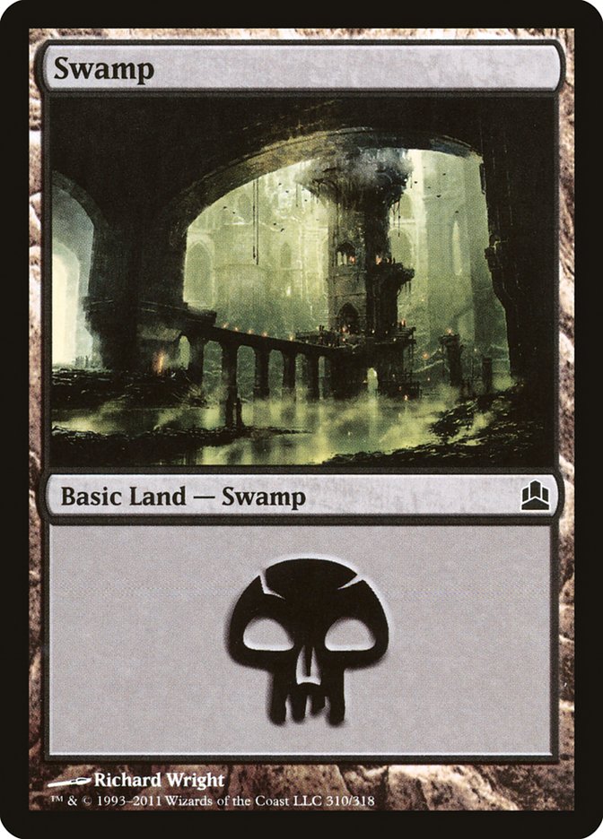 Swamp (310) [Commander 2011] | Pegasus Games WI