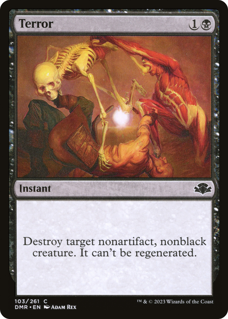 Terror [Dominaria Remastered] | Pegasus Games WI