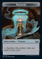 Treasure (014) // Spirit Double-Sided Token [Streets of New Capenna Tokens] | Pegasus Games WI