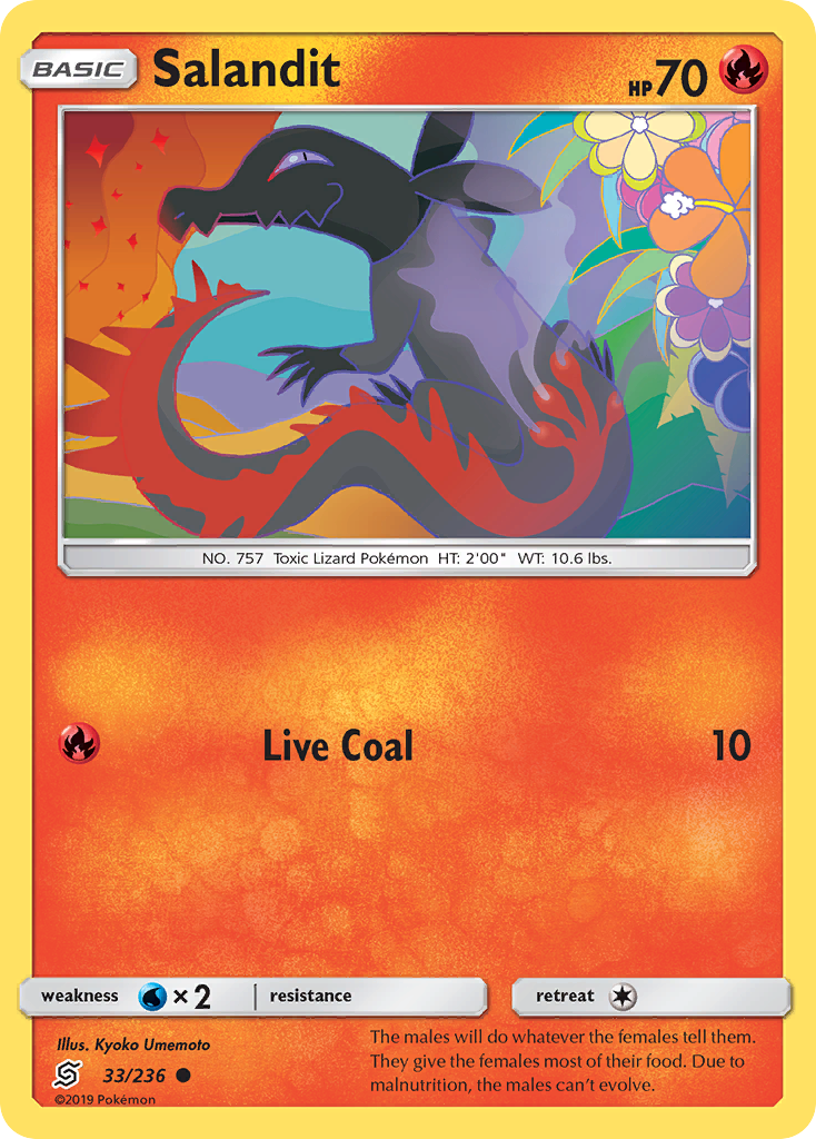 Salandit (33/236) [Sun & Moon: Unified Minds] | Pegasus Games WI