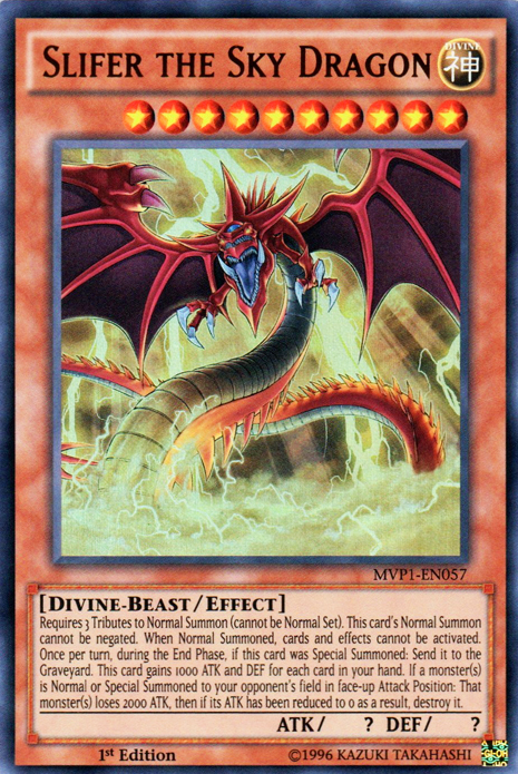 Slifer the Sky Dragon [MVP1-EN057] Ultra Rare | Pegasus Games WI