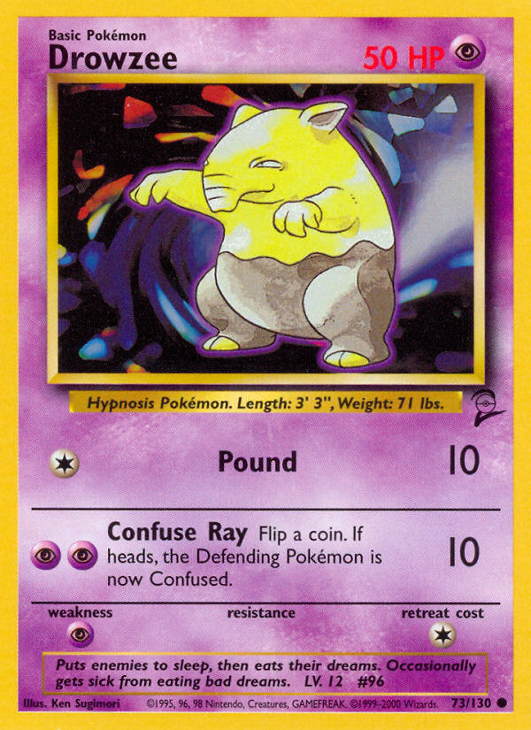 Drowzee (73/130) [Base Set 2] | Pegasus Games WI