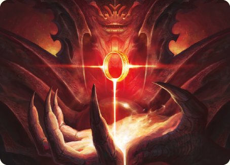 Sol Ring Art Card [The Lord of the Rings: Tales of Middle-earth Art Series] | Pegasus Games WI