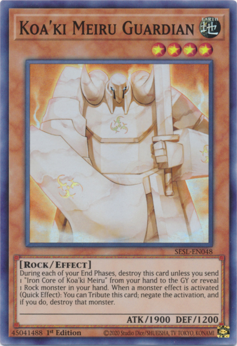Koa'ki Meiru Guardian [SESL-EN048] Super Rare | Pegasus Games WI
