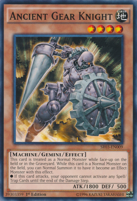 Ancient Gear Knight [SR03-EN009] Common | Pegasus Games WI