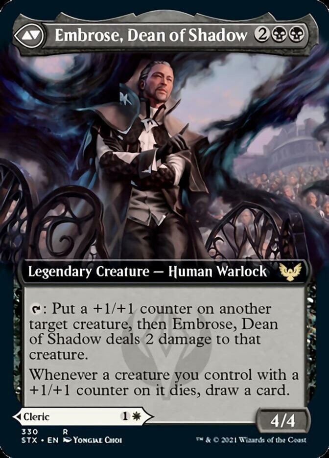 Shaile, Dean of Radiance // Embrose, Dean of Shadow (Extended Art) [Strixhaven: School of Mages] | Pegasus Games WI