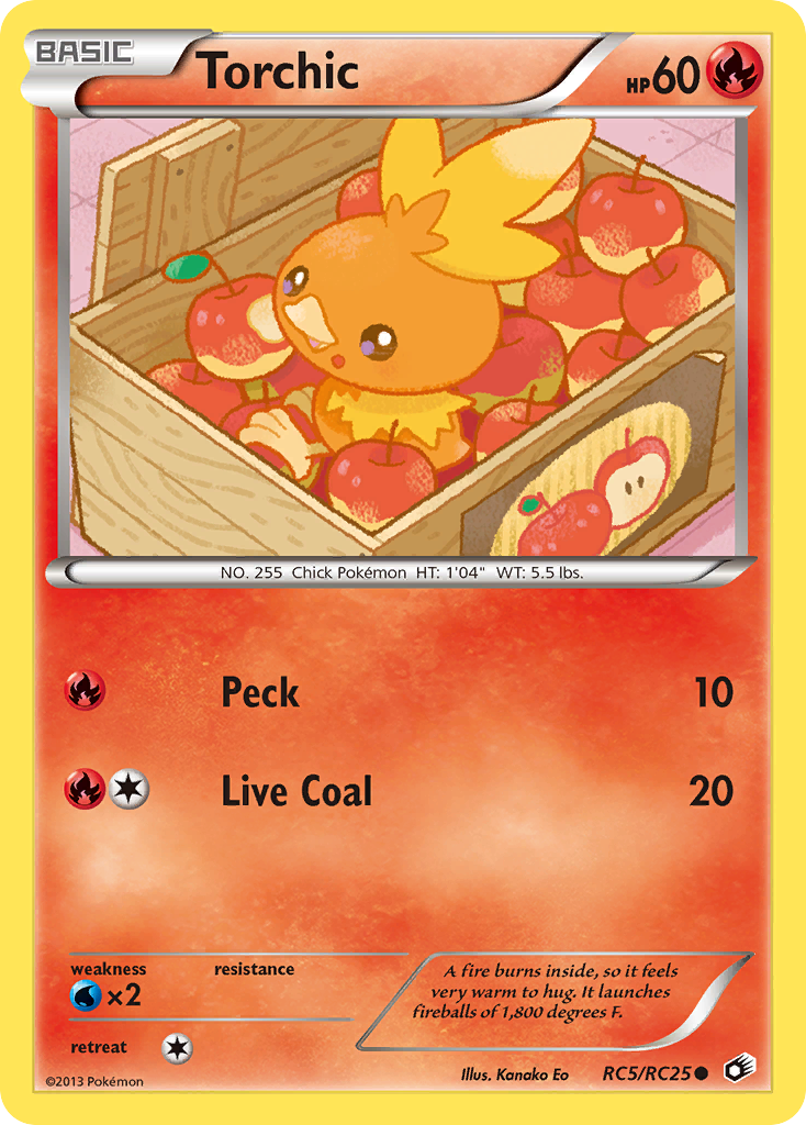 Torchic (RC5/RC25) [Black & White: Legendary Treasures] | Pegasus Games WI