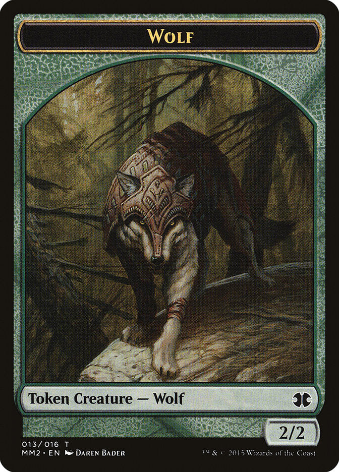 Wolf Token [Modern Masters 2015 Tokens] | Pegasus Games WI