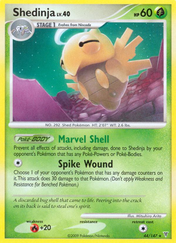 Shedinja (44/147) [Platinum: Supreme Victors] | Pegasus Games WI