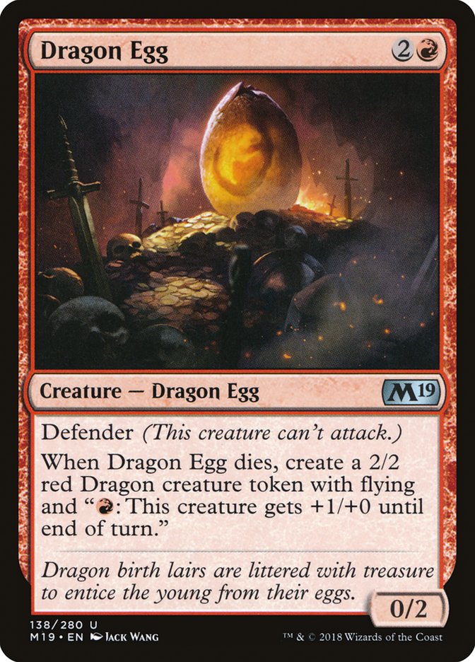 Dragon Egg [Core Set 2019] | Pegasus Games WI