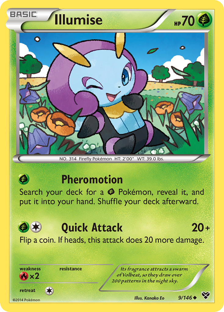 Illumise (9/146) [XY: Base Set] | Pegasus Games WI