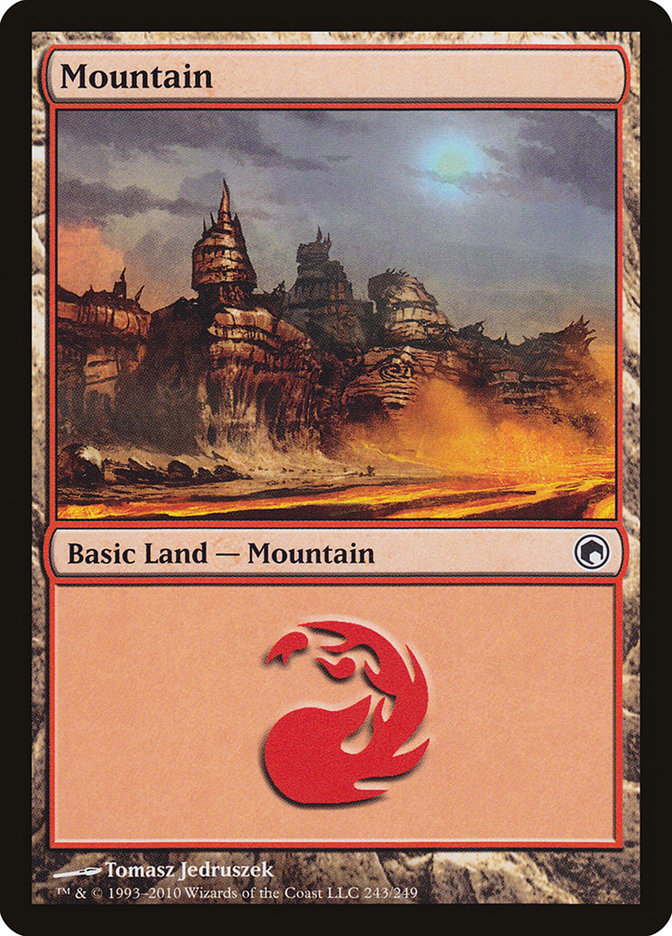 Mountain (243) [Scars of Mirrodin] | Pegasus Games WI