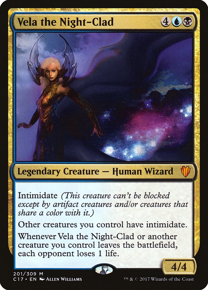 Vela the Night-Clad [Commander 2017] | Pegasus Games WI