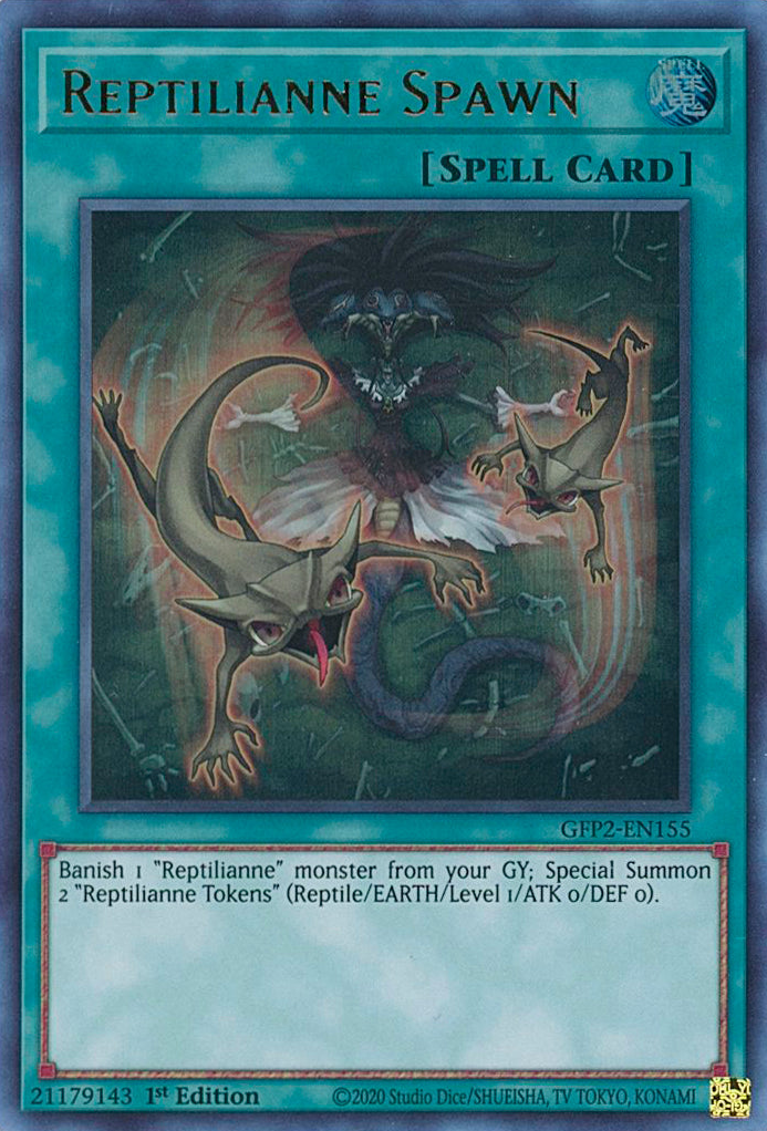 Reptilianne Spawn [GFP2-EN155] Ultra Rare | Pegasus Games WI