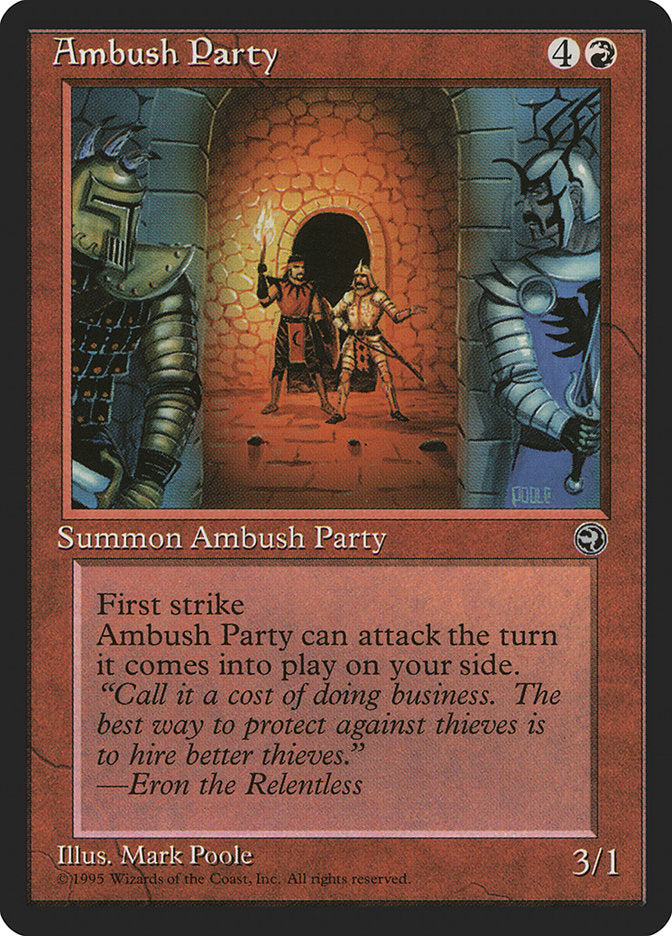 Ambush Party (Eron Flavor Text) [Homelands] | Pegasus Games WI
