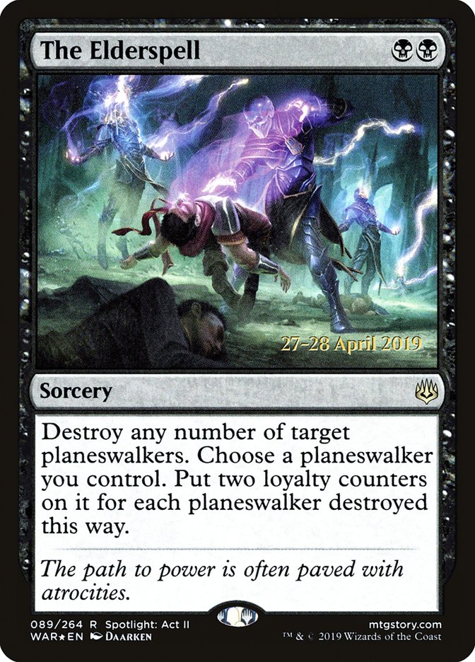 The Elderspell [War of the Spark Prerelease Promos] | Pegasus Games WI