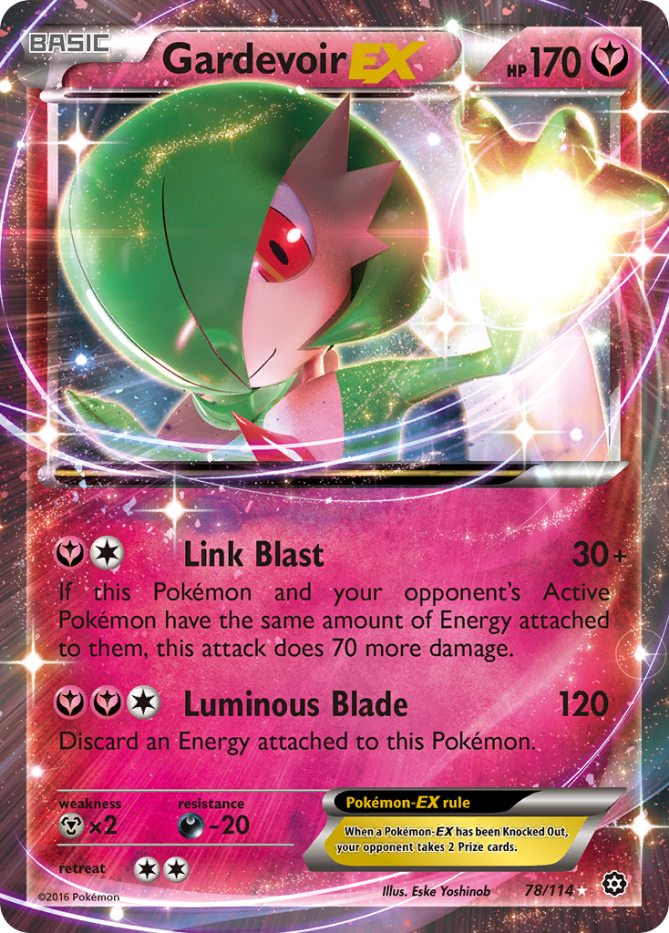 Gardevoir EX (78/114) [XY: Steam Siege] | Pegasus Games WI