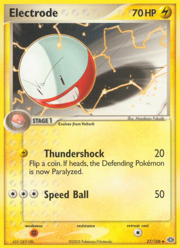 Electrode (27/106) [EX: Emerald] | Pegasus Games WI