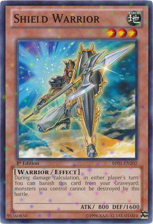 Shield Warrior [BP01-EN202] Starfoil Rare | Pegasus Games WI