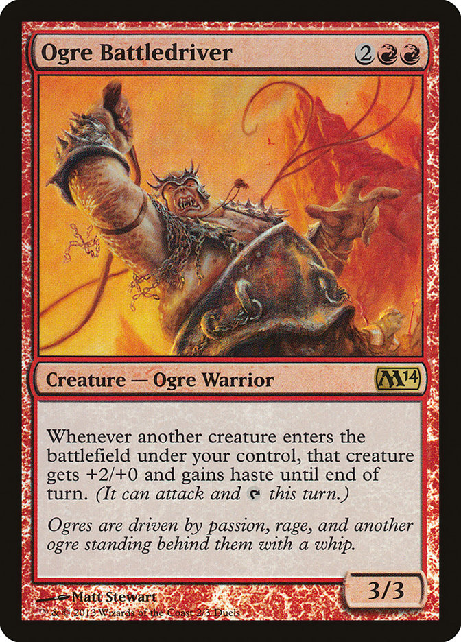 Ogre Battledriver (Duels of the Planeswalkers Promos) [Duels of the Planeswalkers Promos 2013] | Pegasus Games WI