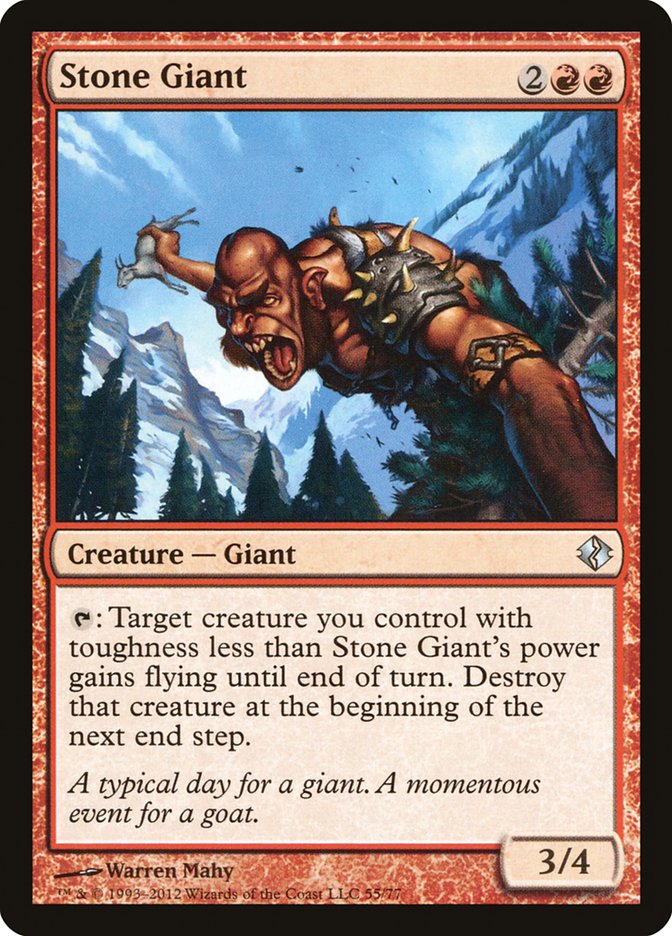 Stone Giant [Duel Decks: Venser vs. Koth] | Pegasus Games WI