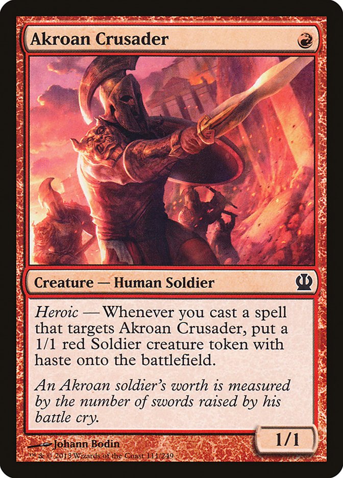 Akroan Crusader [Theros] | Pegasus Games WI