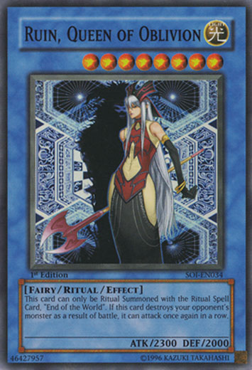 Ruin, Queen of Oblivion [SOI-EN034] Super Rare | Pegasus Games WI