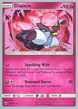 Diancie (94/147) (Infinite Force - Diego Cassiraga) [World Championships 2017] | Pegasus Games WI