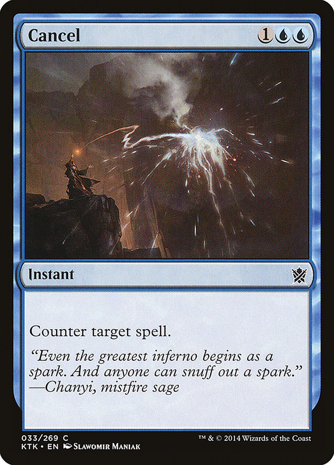 Cancel [Khans of Tarkir] | Pegasus Games WI