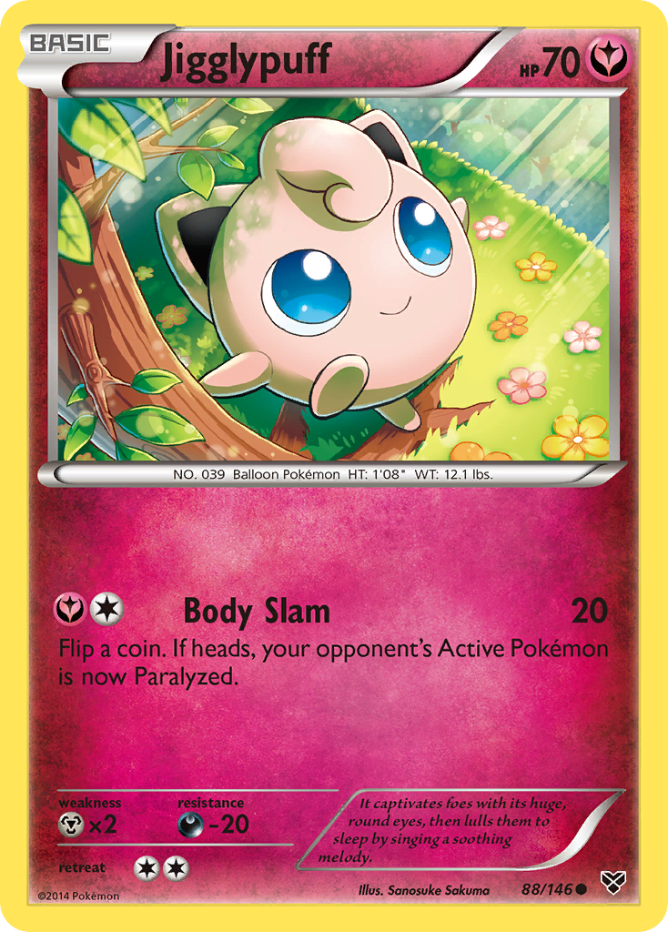 Jigglypuff (88/146) [XY: Base Set] | Pegasus Games WI