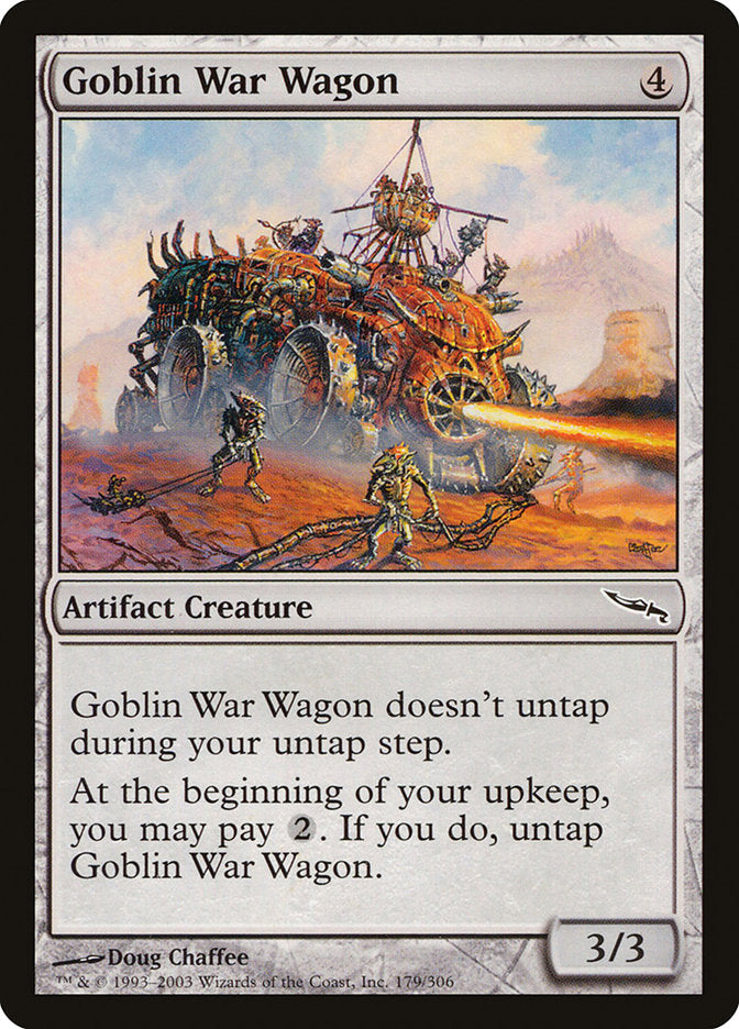 Goblin War Wagon [Mirrodin] | Pegasus Games WI