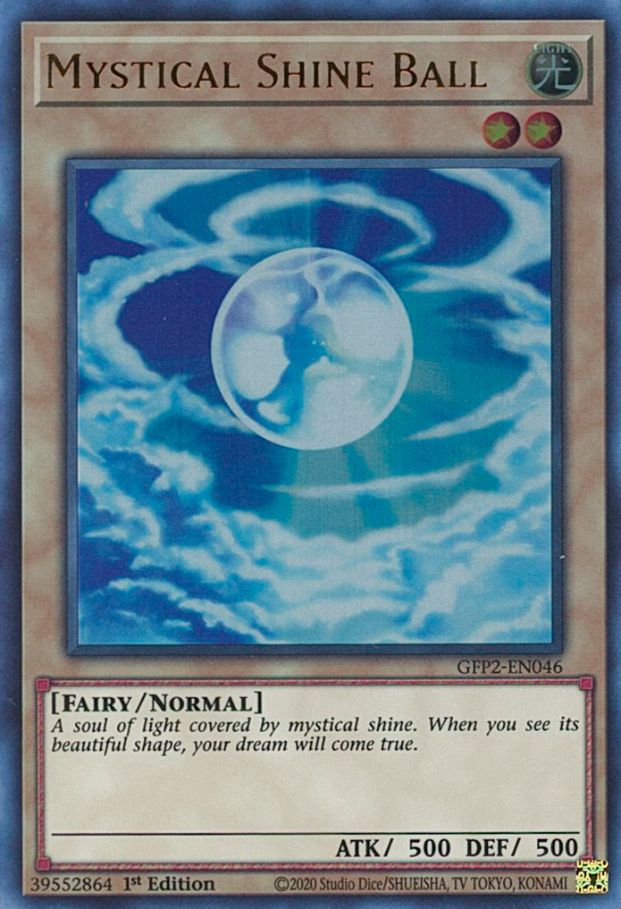 Mystical Shine Ball [GFP2-EN046] Ultra Rare | Pegasus Games WI