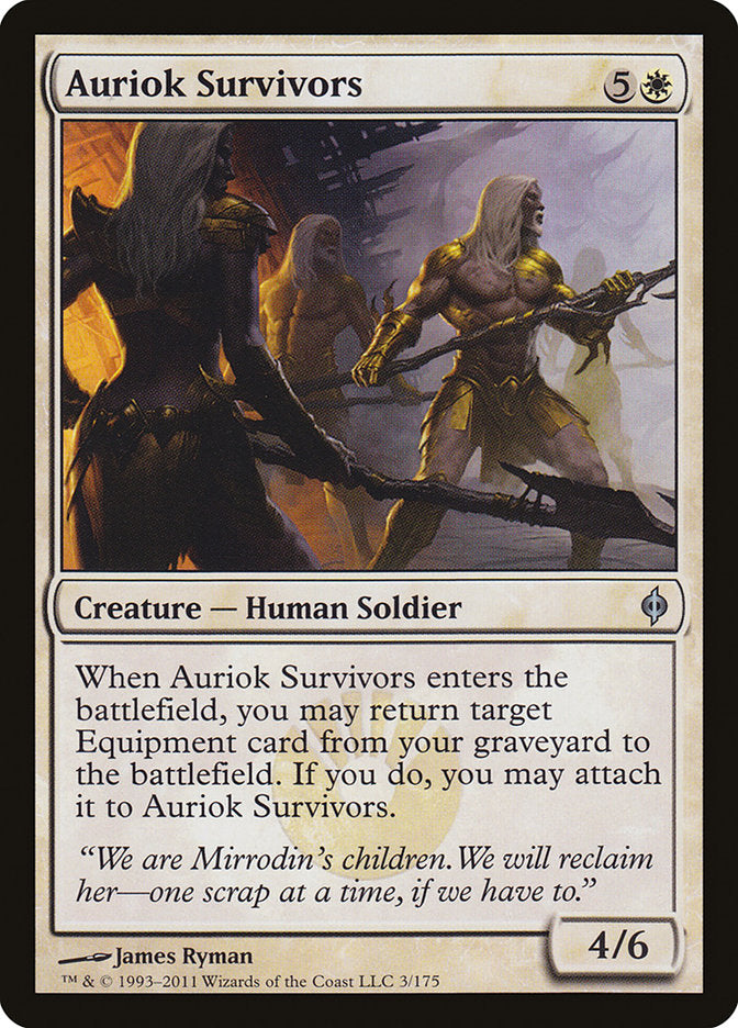 Auriok Survivors [New Phyrexia] | Pegasus Games WI