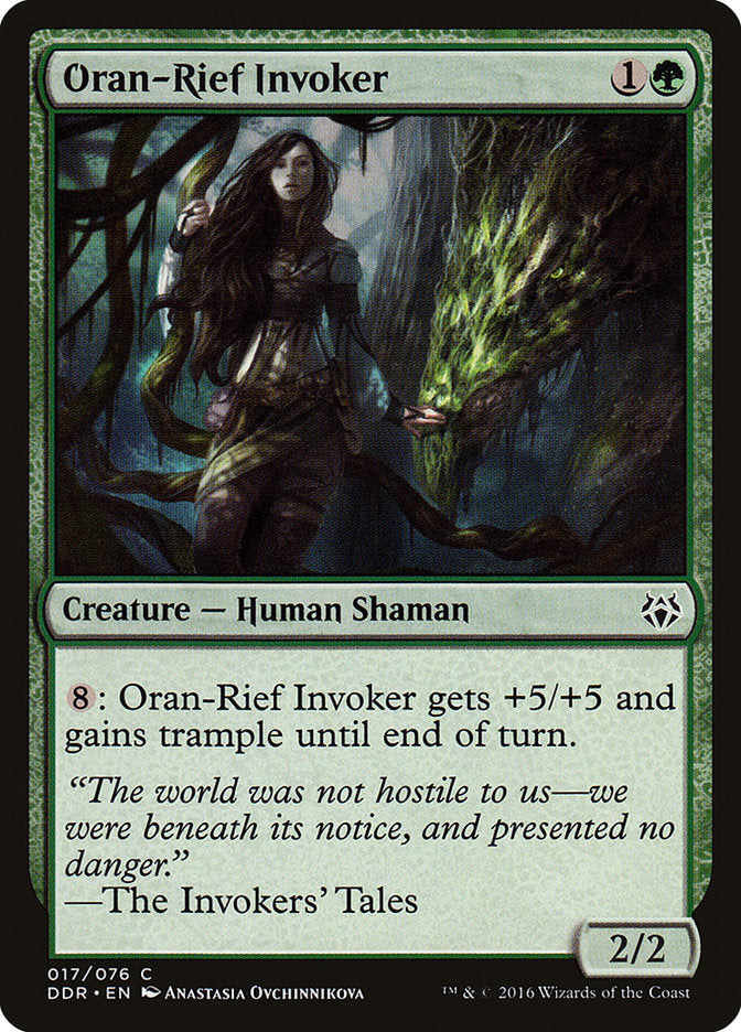 Oran-Rief Invoker [Duel Decks: Nissa vs. Ob Nixilis] | Pegasus Games WI