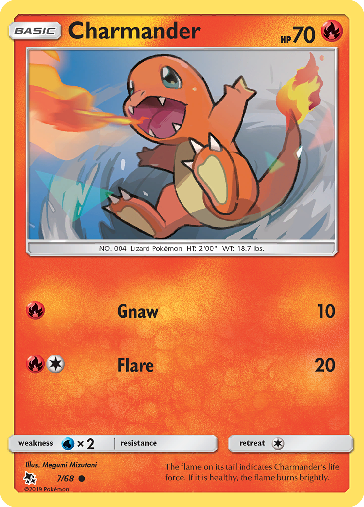 Charmander (7/68) [Sun & Moon: Hidden Fates] | Pegasus Games WI