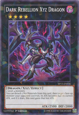 Dark Rebellion Xyz Dragon [SP15-EN036] Shatterfoil Rare | Pegasus Games WI