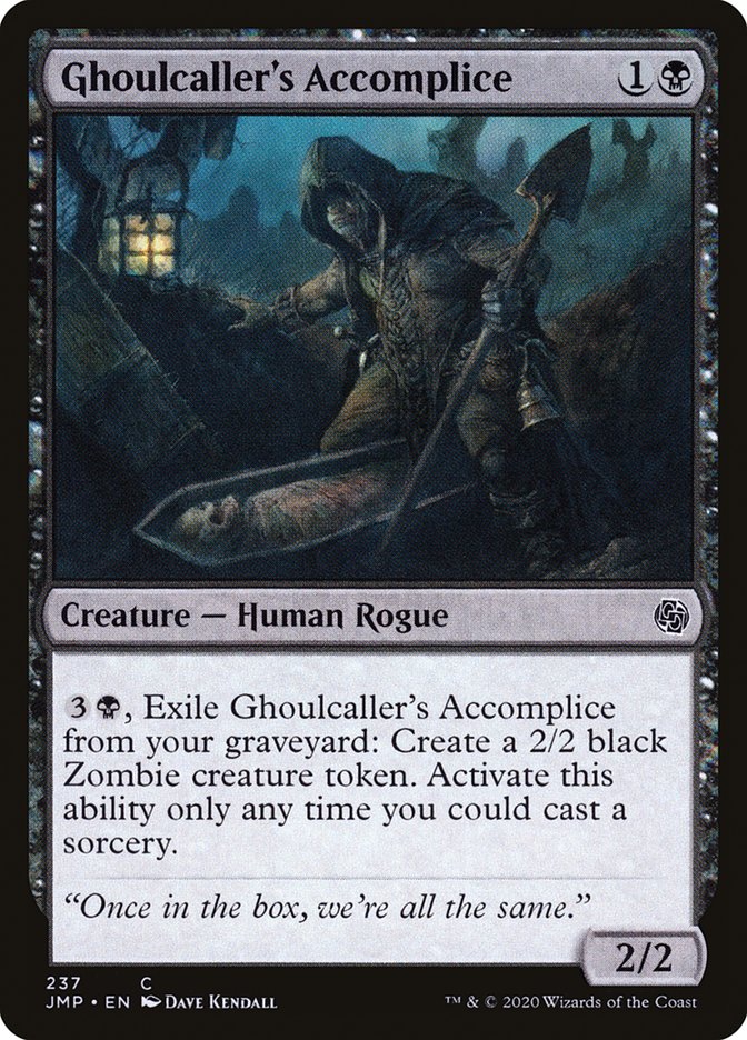 Ghoulcaller's Accomplice [Jumpstart] | Pegasus Games WI