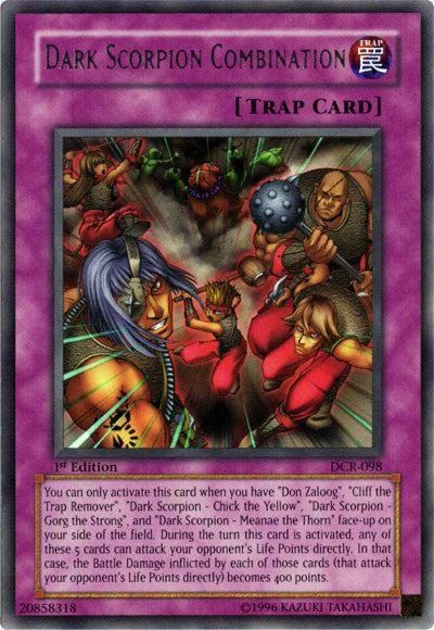 Dark Scorpion Combination [DCR-098] Rare | Pegasus Games WI