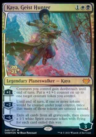 Kaya, Geist Hunter [Innistrad: Crimson Vow Prerelease Promos] | Pegasus Games WI