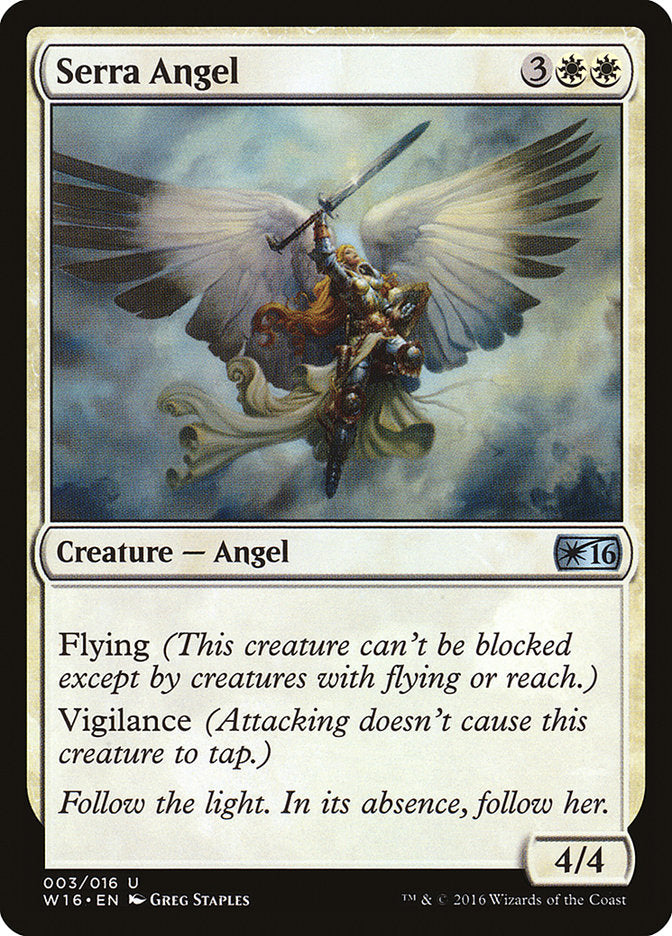Serra Angel [Welcome Deck 2016] | Pegasus Games WI