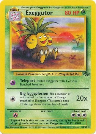 Exeggutor (35/64) [Jungle Unlimited] | Pegasus Games WI