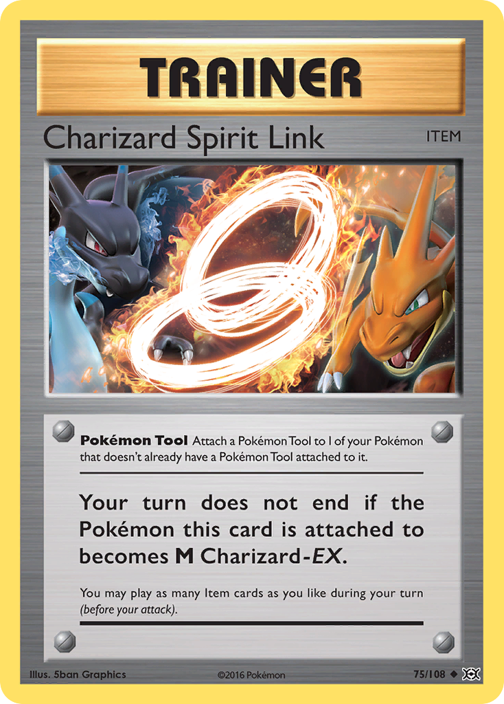 Charizard Spirit Link (75/108) [XY: Evolutions] | Pegasus Games WI