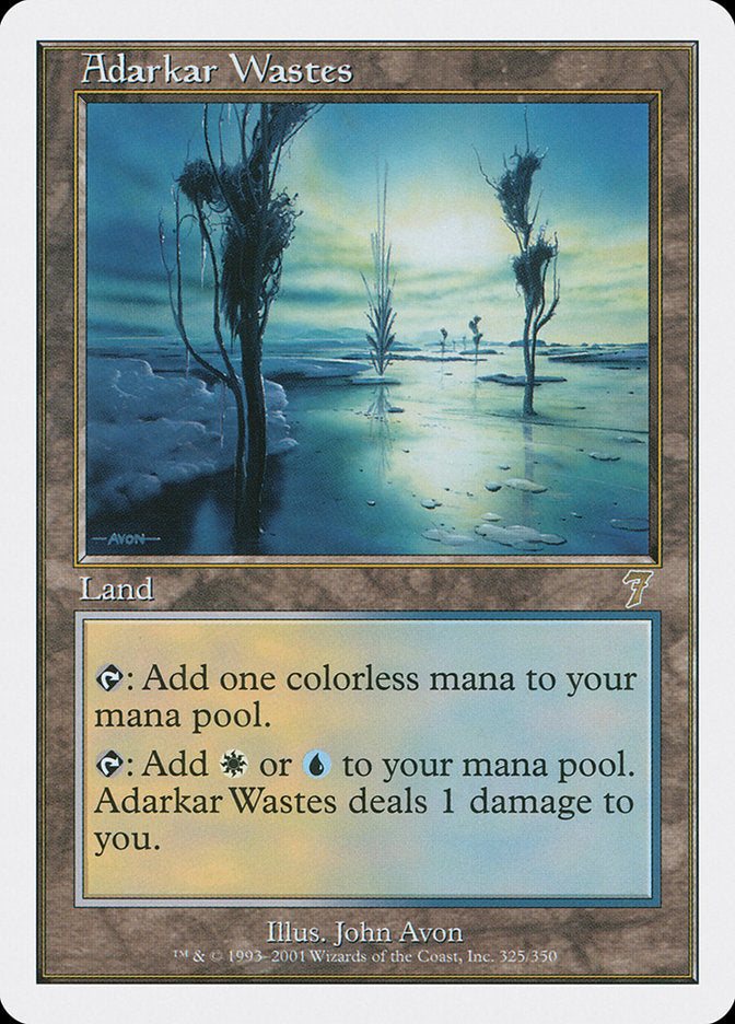 Adarkar Wastes [Seventh Edition] | Pegasus Games WI