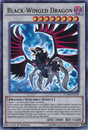 Black-Winged Dragon [LC5D-EN135] Ultra Rare | Pegasus Games WI